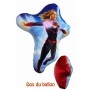 Ballon Captain Marvel Fond Rouge