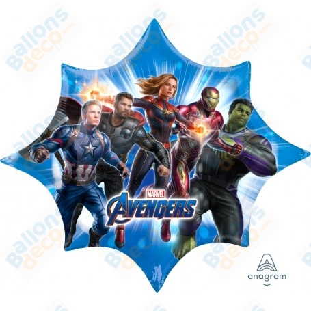 Ballon Avengers Groupe Étoile Disney