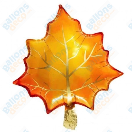 Ballon Feuille de Chêne Orange automne