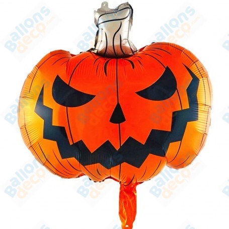 Ballon Citrouille D'halloween Terrifiante