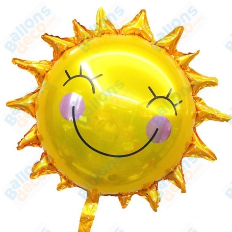 Ballon Soleil Jaune Happy Mini