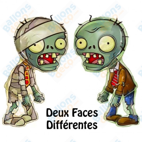 Ballon Zombie Con Deux Faces