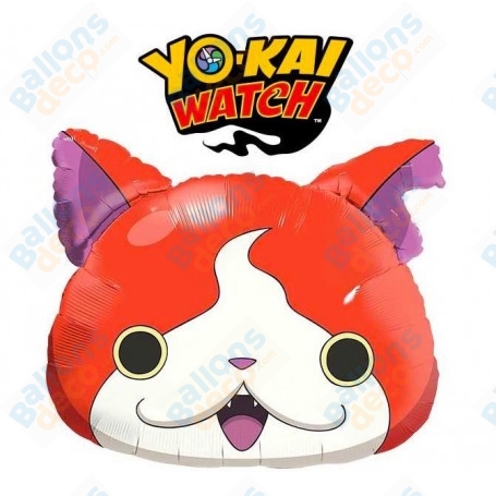 Ballon Chat Orange Yo-kai Watch