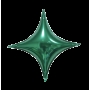 Ballon 4 Pointes Star Point de Couleur Vert