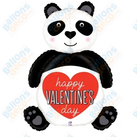 Ballon Panda Géant 3D D'amour, décoration ballon anniversaire et vitrine de magasin