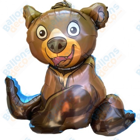Ballon Koda en Forme Vintage Frère des Ours, décoration ballons Disney, Disneyland Paris