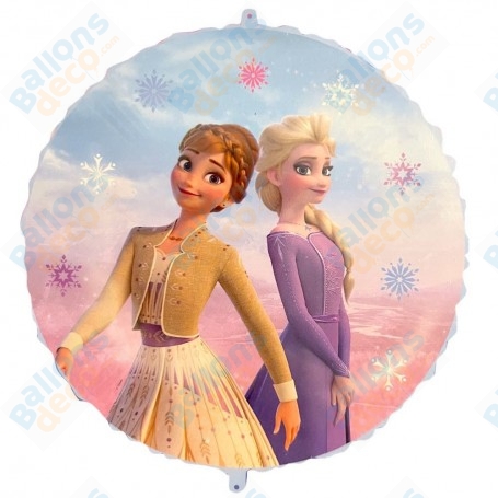 Ballon La Reine des Neiges Pastel Disney Princesses