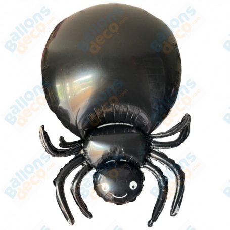 Ballon Araignée Noir D'Halloween