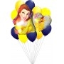 Ballons Princesse Belle Portrait en Grappe Disney, Décorations ballons pour anniversaire.