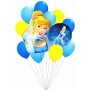 Ballons Princesse Cendrillon Portrait en Grappe