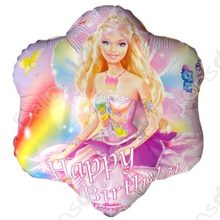 Ballon Barbie Fairytopia Fleur - Ballon Anniversaire 