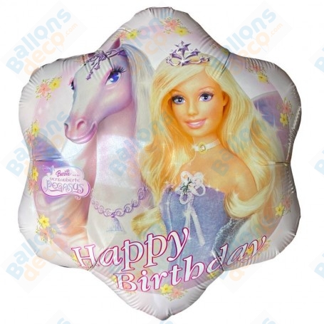 Ballon Barbie Pet le Cheval Magique