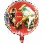 Ballon Lego Ninjago Rouge
