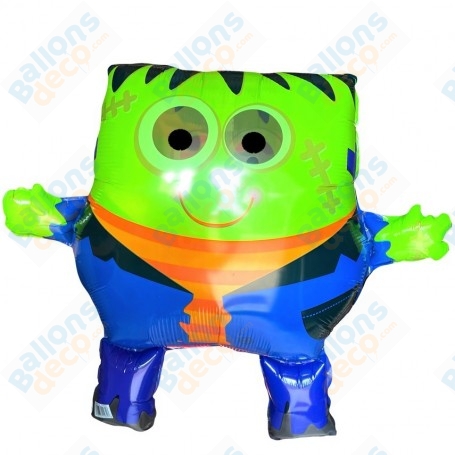 Ballon Frankenstein Aux Yeux Qui Bouges Halloween