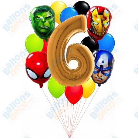 Décoration De Ballon D'Anniversaire, Ballon Aluminium Anniversaire, Cartoon Dog Ballons Fête, 3