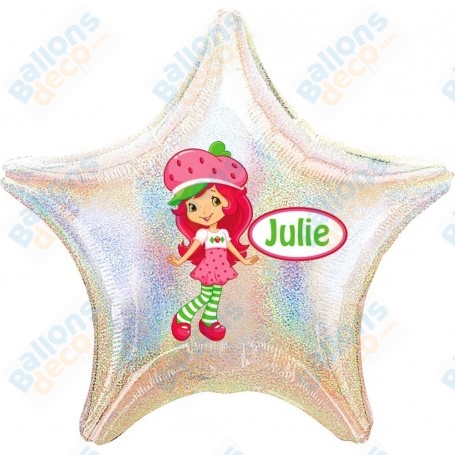Ballon Charlotte Aux Fraises Personnalisable