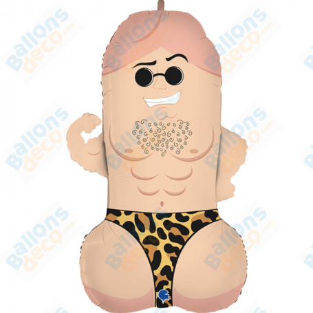 Ballon Sex D'homme Slip Léopard