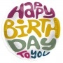 Ballon Happy Birthday Années 70
