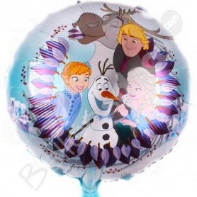Ballon sauteur reine des neiges bioball 45-50cm frozen 
