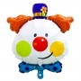 Ballon Tête de Clown Chapeau Violet