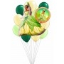 Ballons La Princesse et la Grenouille en Grappe Disney