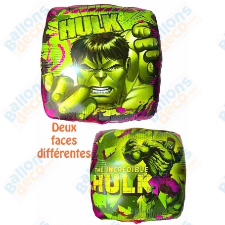 Ballon Hulk Carré Avengers Disney