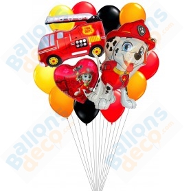 Ballon Helium Anniversaire, 12pcs Ballons Pat Dog Patrouille, Balon Animaux  Aluminium Deco Anniversaire, Ballon Hélium Decoration de Fête pour Enfants