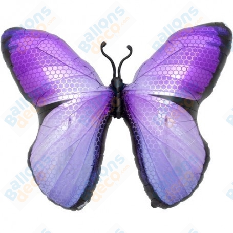 Ballon papillon Violet et Lilas, décoration ballon naissance, Baby Shower, Anniversaire.