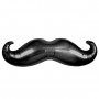 Ballon Moustache de Dali Noir Simple