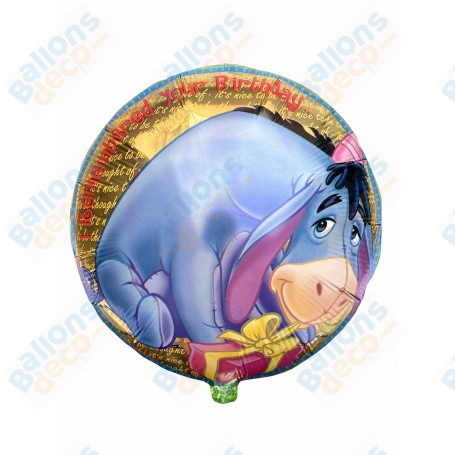 Ballon Bourriquet Anniversaire Disney, Décorations ballons pour anniversaire.