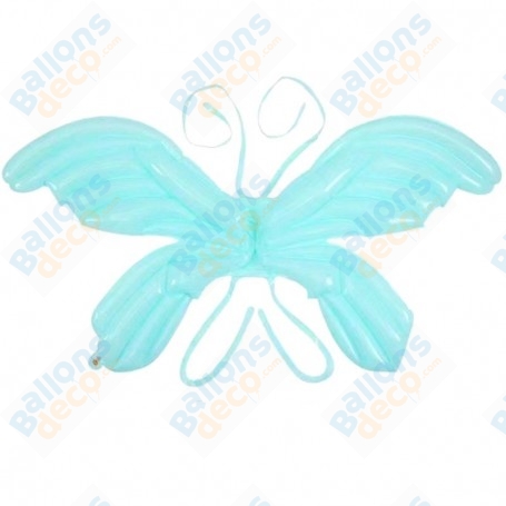 Ballon Ailes de Papillon Bleu Ciel 122 cm, décoration ballon anniversaire, Féérique, Costumes de Papillon.