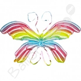 Ballon volant en forme de papillon, ailes de couleur, pour filles
