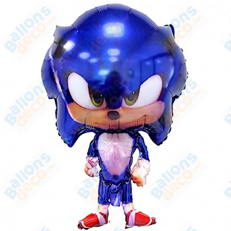 Ballon Sonic Réaliste Jeux Vidéo Séga