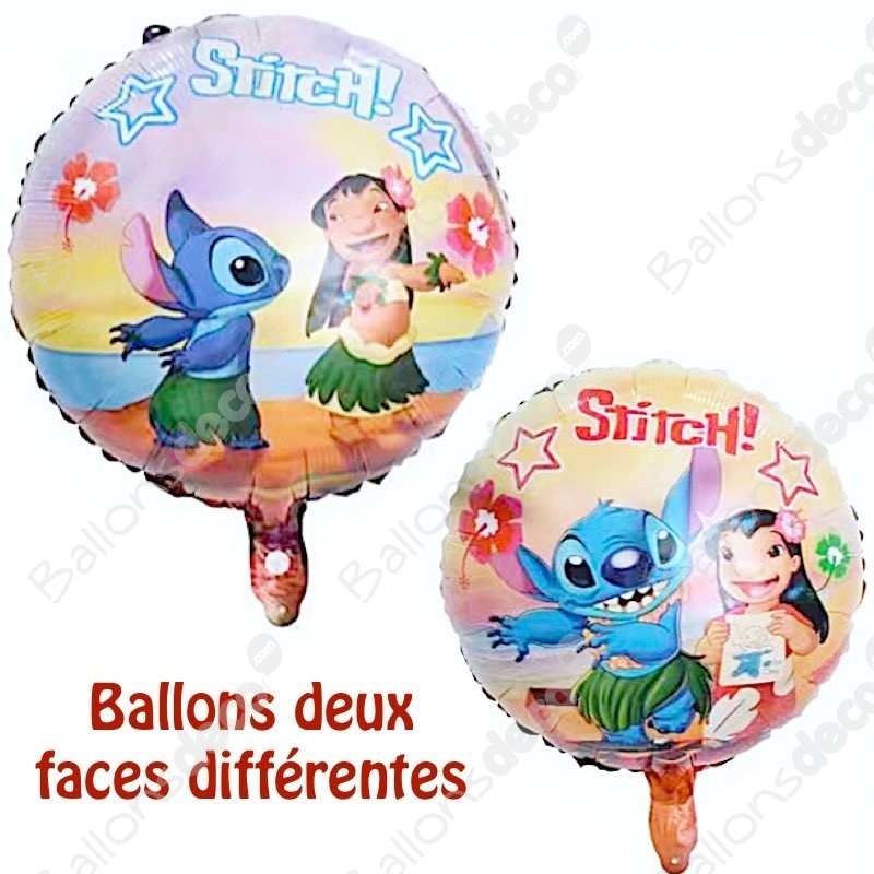 Ballon Lilo et Stitch à la Plage