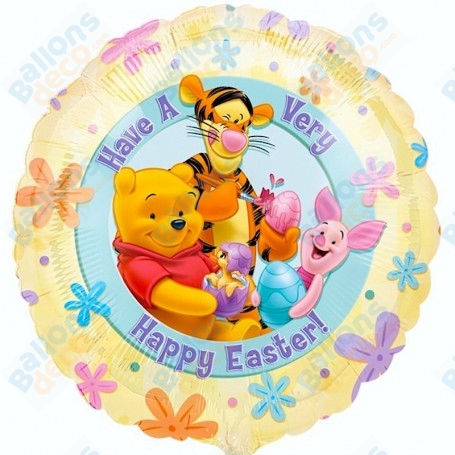 Ballon Winnie Et Ses Amis De Pâques Disney Anagram, Décoration ballon de Pâques.