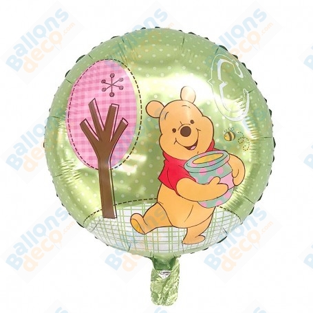 Ballon Winnie L'Ourson Miel Disney,Décorations ballons pour anniversaire.