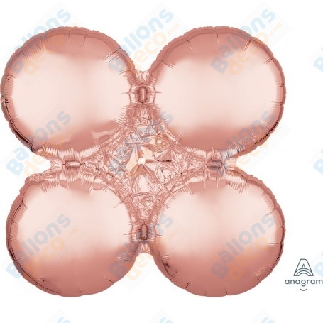 Ballon Magicarch Rose Gold Support Air 35 cm