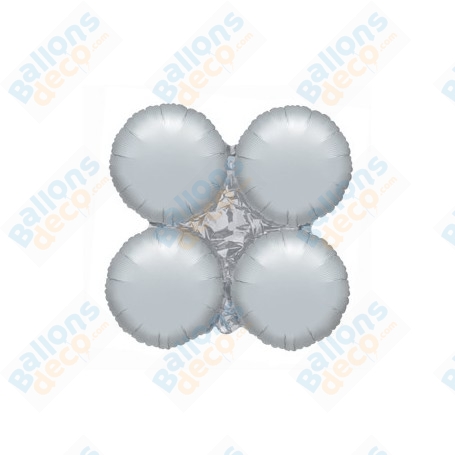 Ballon Magicarch argent Support Air 69 cm