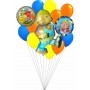 Ballons Bob Le Bricoleur en Grappe Luxe