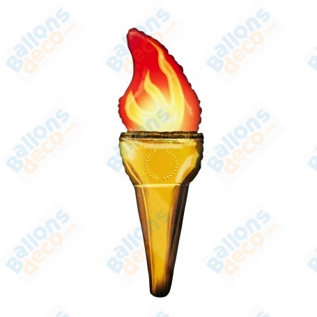 Ballon Flamme Olympique, décoration ballon Sport des Jeux Olympique.