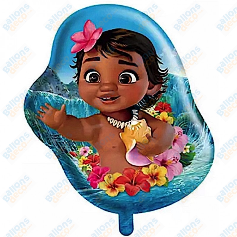 Ballon Vaiana Bébé Disney Moana - Ballon Princesses 