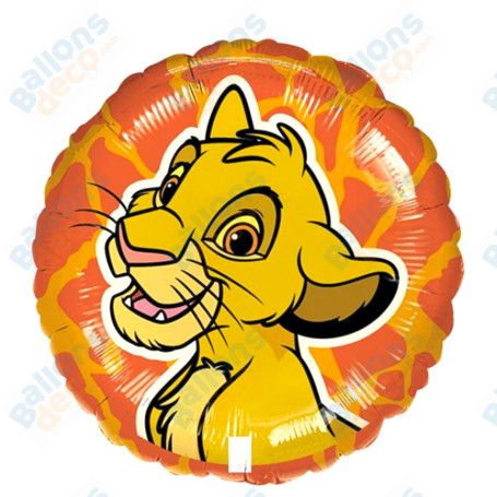 Ballon Simba le Roi Lion Disney, Décorations ballons pour anniversaire.