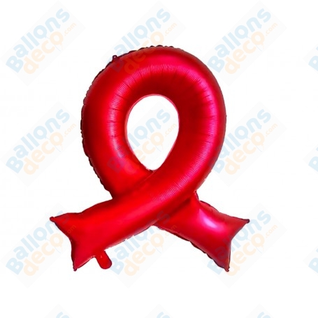 Ballon Sida Ruban Rouge Sidaction