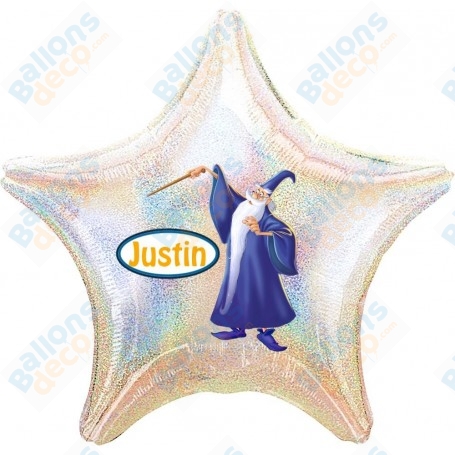 Ballon Merlin L'enchanteur Personnalisable Disney