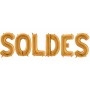 Ballons Soldes Moyenne Taille Or