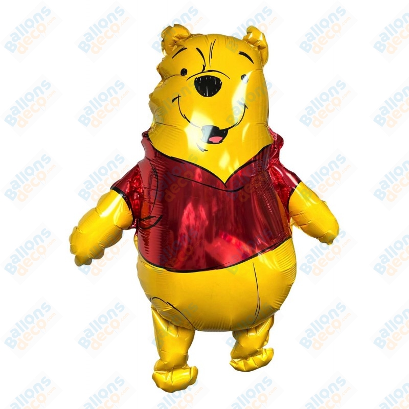 Pendentif Ballon Winnie L'Ourson - Collier Enfant Mignon - Bijou Winnie The Pooh