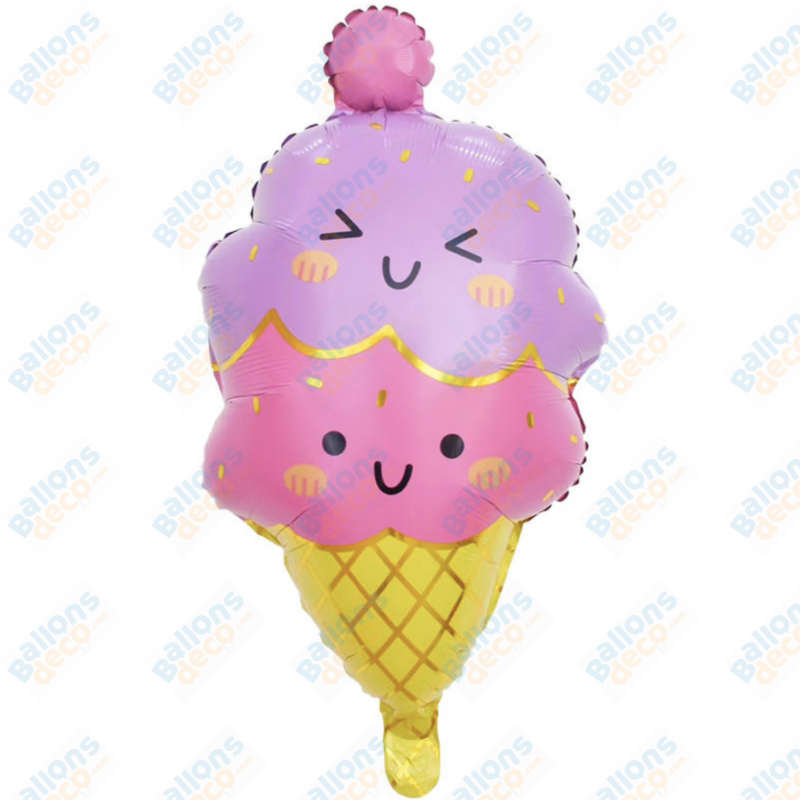 Ballon Double Glaces Cartoon Candy Bar