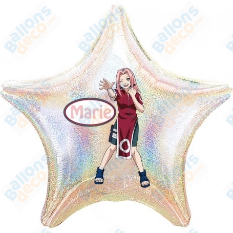 Ballon Sakura Haruno De Naruto Personnalisable Manga Japonais