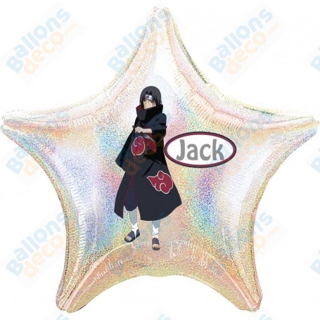 Ballon Itachi Uchiwa de Naruto Personnalisable  Manga Japonais