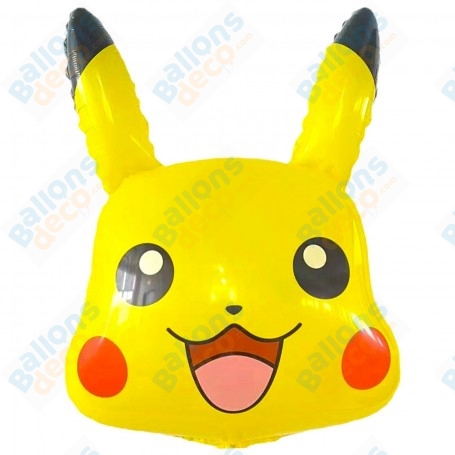 Ballon Pikachu Tête Pokémon